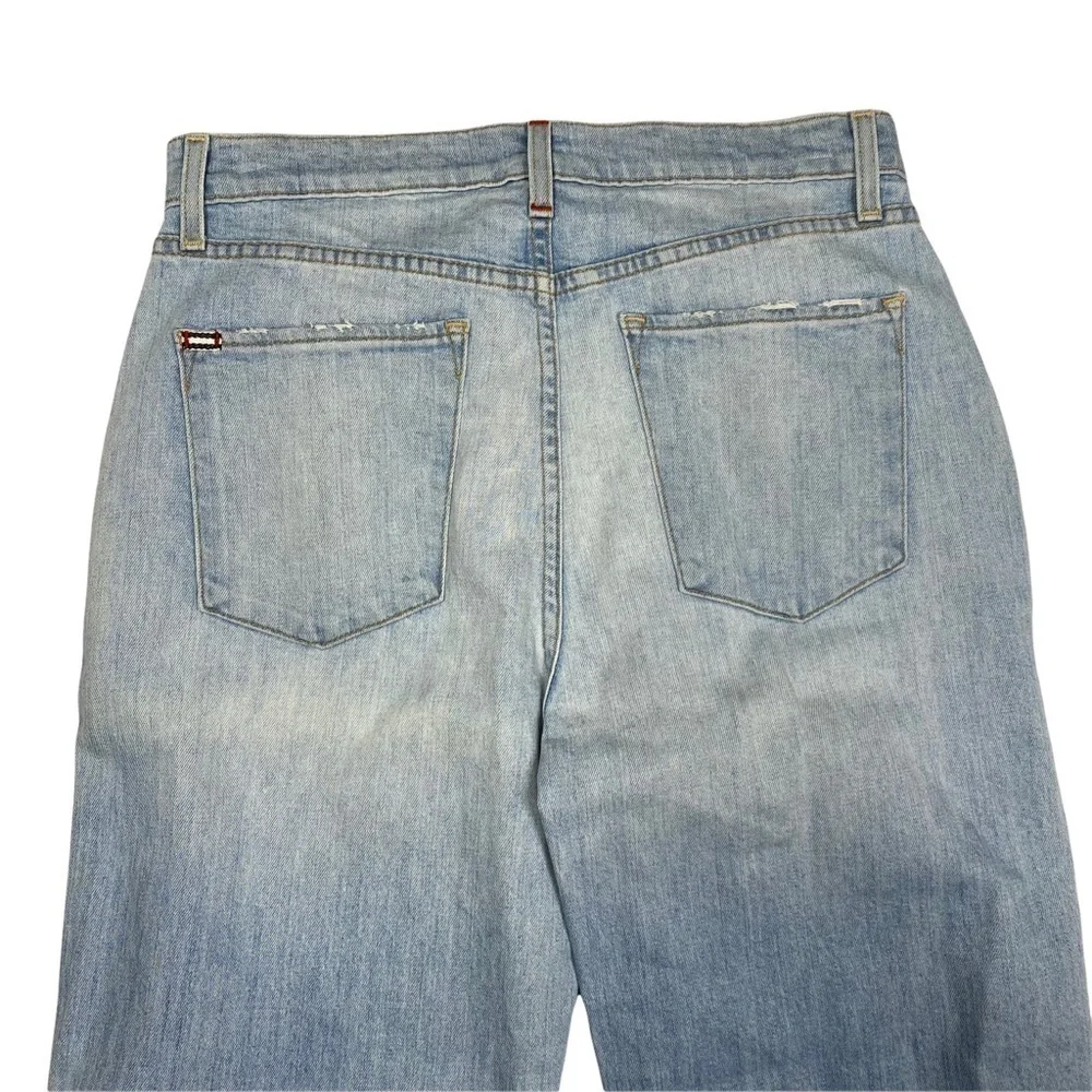 AO.LA Perfect Crop Flare with Side Slit in Space Oddity Wash Size 30